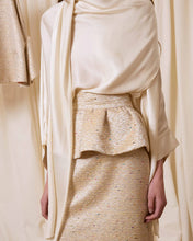 Cargar imagen en el visor de la galería, Falda tubo peplum
