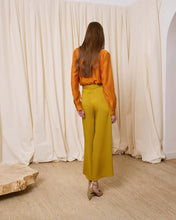 Cargar imagen en el visor de la galería, Pantalón ancho color pistacho
