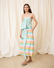 Cargar imagen en el visor de la galería, Top con lazo celeste
