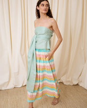 Cargar imagen en el visor de la galería, Falda rayas multicolor

