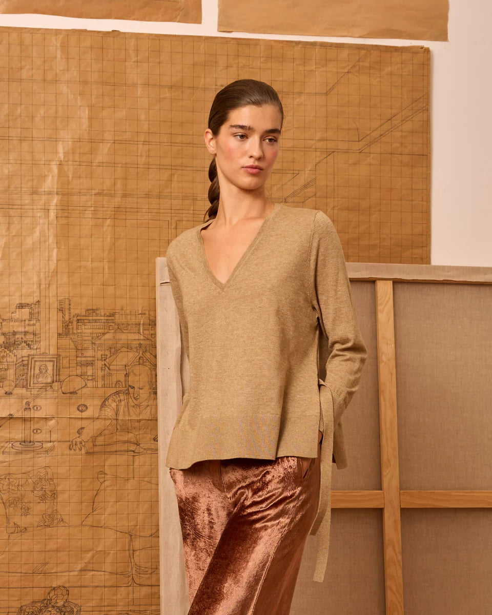 Jersey topo de pico con lazadas