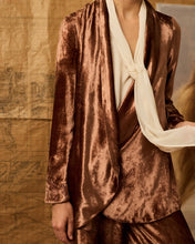 Cargar imagen en el visor de la galería, Blazer terciopelo maquillaje
