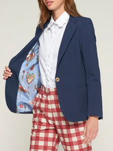Cargar imagen en el visor de la galería, CHAQUETA AZUL MARINO
