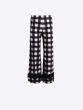 Cargar imagen en el visor de la galería, PANTALÓN CUADROS BLANCO Y NEGRO
