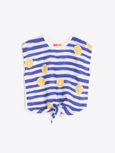 Cargar imagen en el visor de la galería, CAMISETA RAYAS LIMONES NUDO
