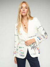 Cargar imagen en el visor de la galería, CHAQUETA BLANCA ESTAMPADO QUIRKY
