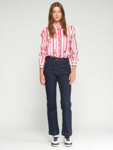 Cargar imagen en el visor de la galería, PANTALÓN DENIM STRAIGHT BOTONES LATERALES
