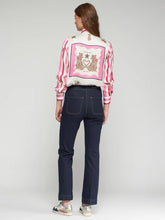 Cargar imagen en el visor de la galería, PANTALÓN DENIM STRAIGHT BOTONES LATERALES
