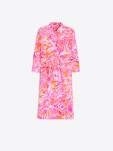 Cargar imagen en el visor de la galería, VESTIDO DOVER SELVA ROSA NARANJA
