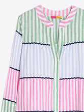 Cargar imagen en el visor de la galería, VESTIDO LARGO DE RAYAS MULTICOLOR
