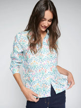 Cargar imagen en el visor de la galería, CAMISA ESTAMPADO FLORAL MULTICOLOR
