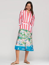 Cargar imagen en el visor de la galería, VESTIDO CAMISERO RAYAS PUERTO BANUS
