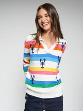Cargar imagen en el visor de la galería, JERSEY LANGOSTAS RAYAS MULTICOLOR
