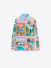 Cargar imagen en el visor de la galería, CAMISA ESTAMPADO ESCENAS DE VIAJE

