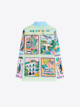 Cargar imagen en el visor de la galería, CAMISA ESTAMPADO ESCENAS DE VIAJE

