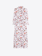 Cargar imagen en el visor de la galería, VESTIDO CAMISERO ESTAMPADO VINTAGE
