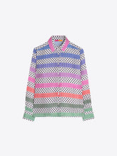 Cargar imagen en el visor de la galería, CAMISA ESTAMPADO RAYAS Y LUNARES MULTICOLOR
