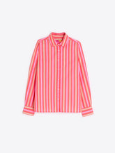 Cargar imagen en el visor de la galería, CAMISA RAYAS ROSAS
