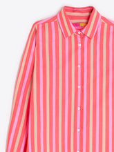Cargar imagen en el visor de la galería, CAMISA RAYAS ROSAS

