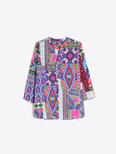 Cargar imagen en el visor de la galería, CAMISA ESTAMPADO GEOMÉTRICO MULTICOLOR
