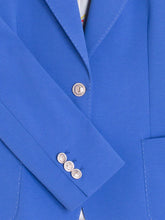 Cargar imagen en el visor de la galería, CHAQUETA HILLARY AZULON PUNTO ROMA
