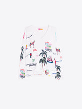Cargar imagen en el visor de la galería, JERSEY BLANCO ESTAMPADO QUIRKY
