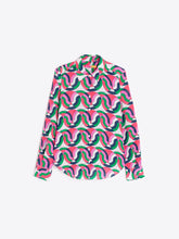 Cargar imagen en el visor de la galería, CAMISA ESTAMPADO GEOMÉTRICO MULTICOLOR
