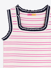 Cargar imagen en el visor de la galería, TOP PUNTO ROSA RAYAS

