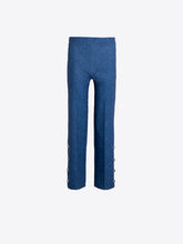 Cargar imagen en el visor de la galería, PANTALÓN AZUL BOTONES
