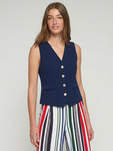 Cargar imagen en el visor de la galería, CHALECO AZUL MARINO
