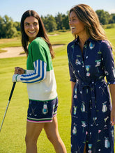 Cargar imagen en el visor de la galería, VESTIDO CAMISERO ESTAMPADO GOLF
