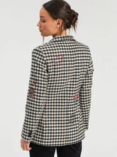 Cargar imagen en el visor de la galería, CHAQUETA LANA VICHY
