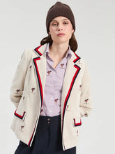 Cargar imagen en el visor de la galería, CHAQUETA PANA CRUDA SKI
