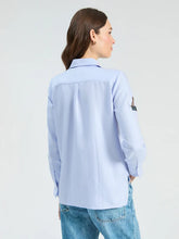 Cargar imagen en el visor de la galería, CAMISA ESPIGA AZUL CLARO HOTEL VILAGALLO
