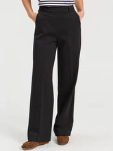 Cargar imagen en el visor de la galería, PANTALÓN NEGRO PUNTO ROMA RECTO

