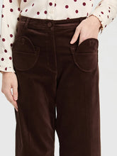 Cargar imagen en el visor de la galería, PANTALÓN TERCIOPELO MARRON
