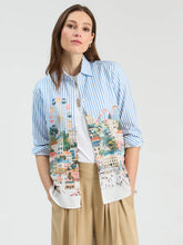 Cargar imagen en el visor de la galería, CAMISA DE RAYAS CITY VILAGALLO
