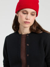 Cargar imagen en el visor de la galería, CARDIGAN FAUX TWIN SET MARRON Y NEGRO

