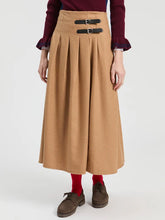 Cargar imagen en el visor de la galería, FALDA LARGA BEIGE TWEED

