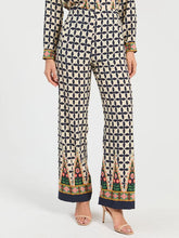 Cargar imagen en el visor de la galería, PANTALÓN ESTAMPADO GEOMÉTRICO FOLK
