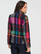 Cargar imagen en el visor de la galería, CHAQUETA LANA CUADRO XL MULTICOLOR
