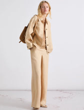 Cargar imagen en el visor de la galería, Top de malla con strass - BEIGE
