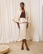 Cargar imagen en el visor de la galería, Falda tubo peplum
