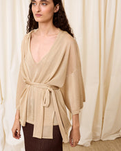 Cargar imagen en el visor de la galería, Chaqueta lurex dorada
