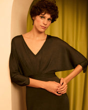 Cargar imagen en el visor de la galería, Vestido lurex plomo
