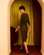 Cargar imagen en el visor de la galería, Vestido lurex plomo
