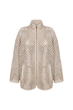 Cargar imagen en el visor de la galería, Cazadora piel crudo
