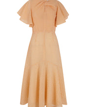 Cargar imagen en el visor de la galería, Vestido midi calado mandarina
