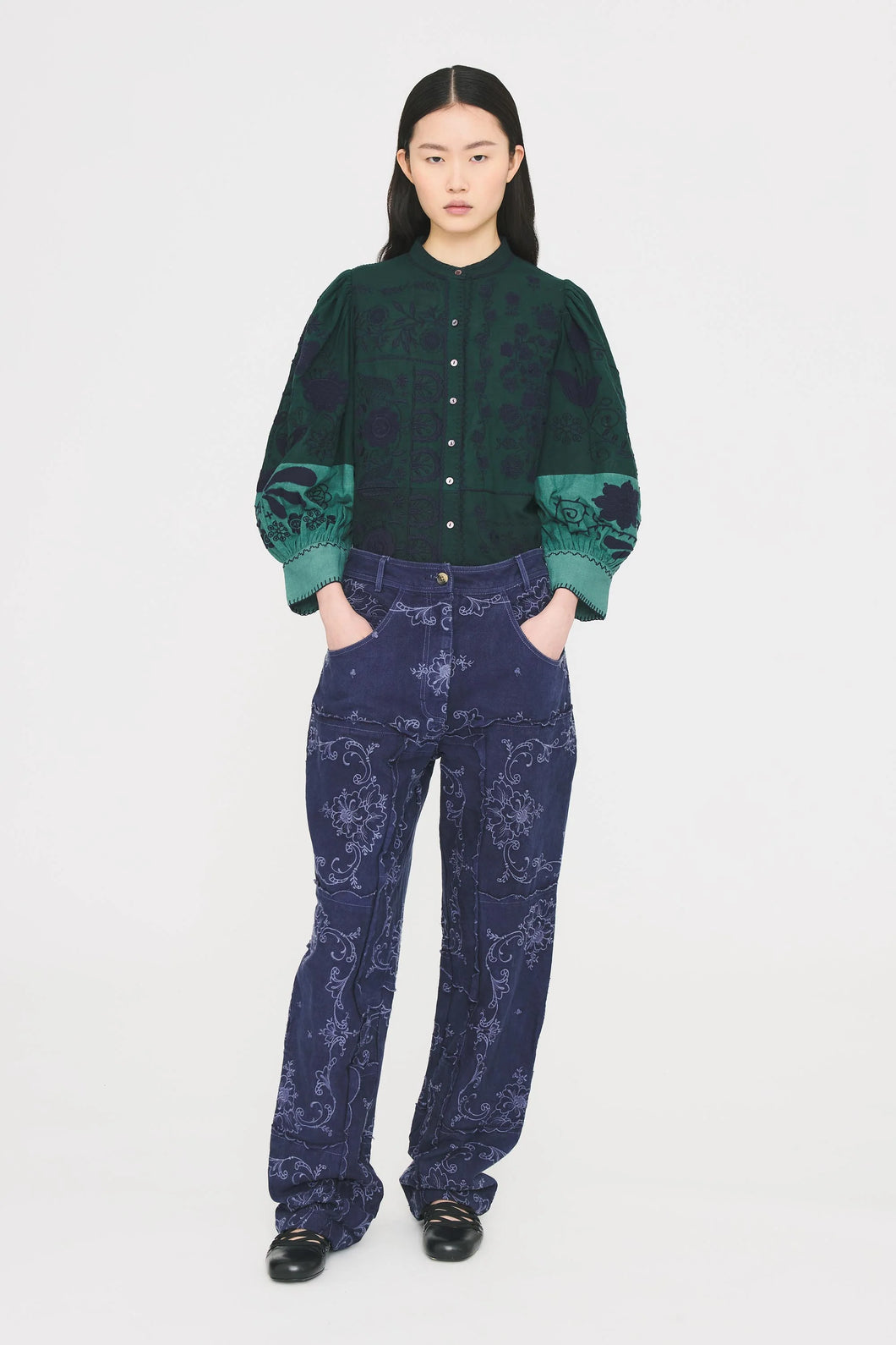 blusa Mimi verde
