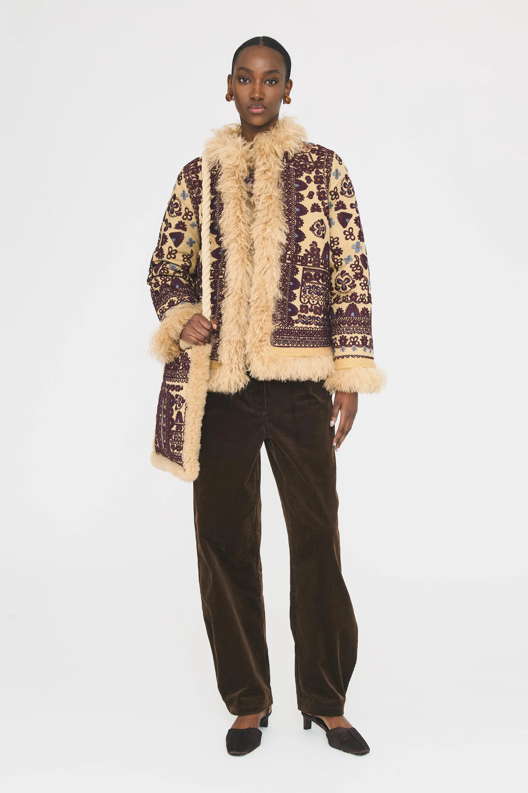 Chaqueta de piel Sandora